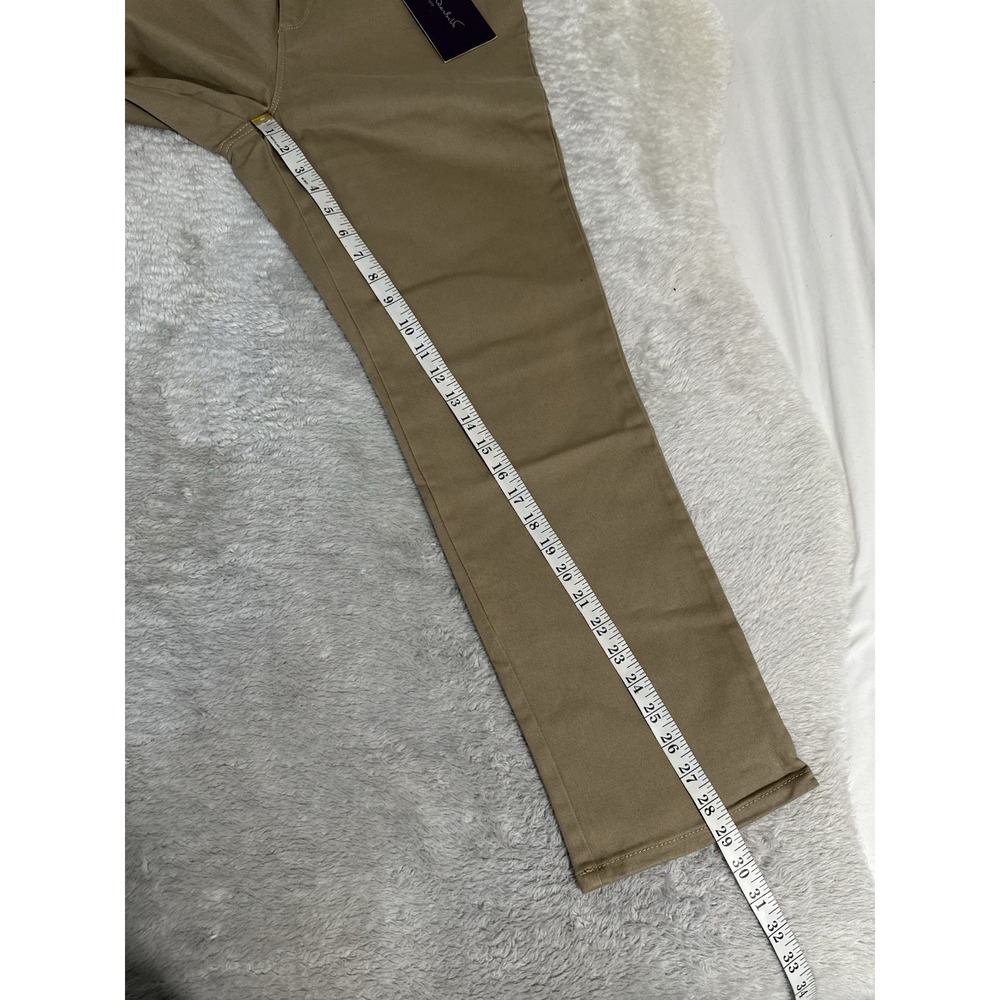 New Gloria Vanderbilt Amanda Classic Tapered Pants Stretch Chino Size 10S Short - Picture 3 of 8